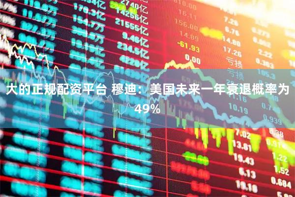 大的正规配资平台 穆迪：美国未来一年衰退概率为49%
